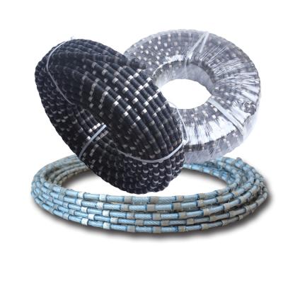 China High Performance Cutting Marble Cutting Diamond Wire Saw Cutting Diamond Stone Wire Saw 9mm 10.5mm 11.5mm for sale