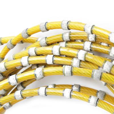 China High Performance Multi Cut Mini Diamond Wire Saw Cut Rope 6.3 mm 7.3 mm for sale