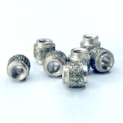 China High Performance Cutting Plated Diamond Wire Saw Beads High Efficiency More Stable Cutting for sale