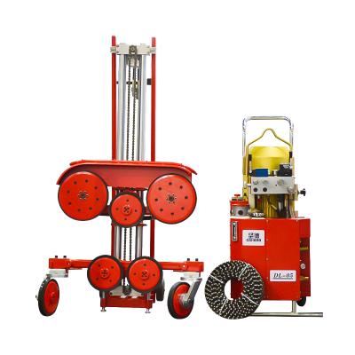 China Construction worksÂ   Hydraulic Wire Saw Rope Machine For Metal / Underwater / Concrete / Stone Cutting for sale