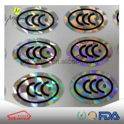 China Eco-friendly 3C Hologram Heat Sensitive Waterproof Decorative Sticker With High Quality for sale