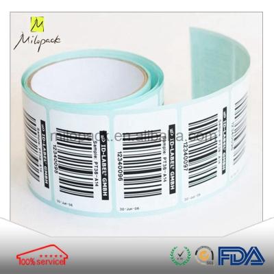 China Eco-friendly Heat Sensitive With Paper High Quality Sticker Promotional Barcode Sticker for sale