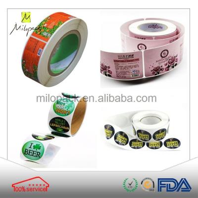 China China 2016 Eco-friendly Promotional Self Adhesive Sticker Paper Roll From China Heat Sensitive Factory for sale