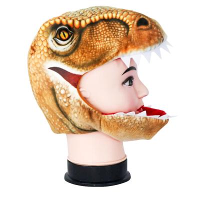 China Cosplay costume ODM factory animal costumes qualified tyrannosaurus hotselling headgear for kids for sale