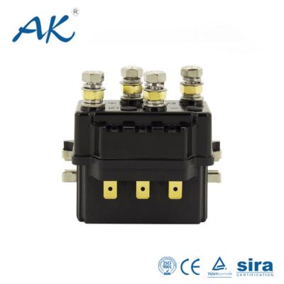 China AgSnO/Cu or AgCuO/Cu ADC50-D 50A 24V Contactor DC66P Type Used in Golf Cart 2NO 2NC Motor Reversing Relay for sale