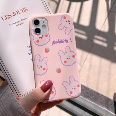 China Shock proof korean cartoon nc white dog for iphone xs max cellphone tpu phone case for sale