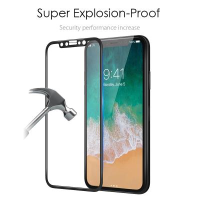 China Mobile Phone 9H 2.5D Tempered Glass Explosion Proof Phone For iPhone 8 Screen Protector for sale