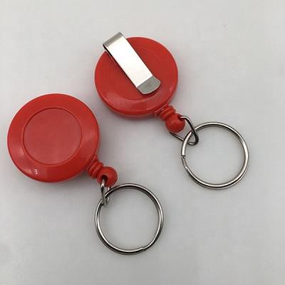 China For Holding Cards Badge Retractable Reel, Yoyo Clips For Id Card, Plastic Badge Holder for sale