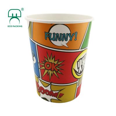 Китай 32oz 32oz 1000ml Container Paper Cup Disposable Paper Bag Bucket Plastic Bowl Popcorn Boxes продается