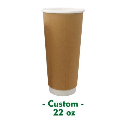 Cina Double Wall Disposable Black Wholesale Paper Coffee Cups And Lids in vendita