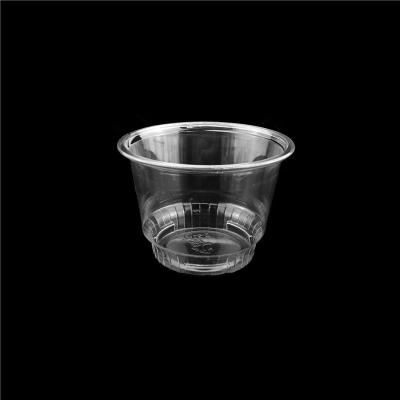 China 1000pcs/ctn 12oz 360ml Disposable Clear Plastic Ice Cream Cup Ice Cream Cup Disposable PET Cup for sale