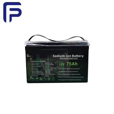 China 12V 68Ah 816Wh Sodium ion Rechargeable Battery Lead Modified Deep Cycle for sale