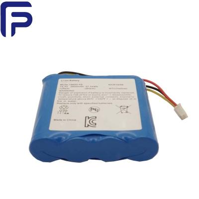 China 18650 lítio Ion Bateria 7.4V 5000mAh para o certificado do KC da câmera à venda