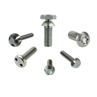 China Stainless Steel Bolt and Nut Stainless Steel M6 M8 M10 M12 Security Screw Anti-Theft Tamper Proof Screw for sale