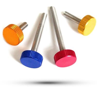 China Factory Wholesale Flanged Hex Head Screws Thumb Screw Carbon Steel Practical Colorful Screw for sale