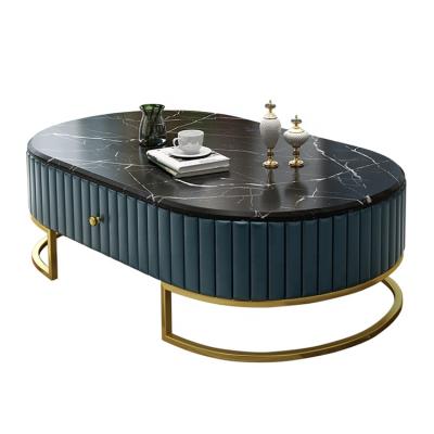 China Modern Nordic Round Convertible Coffee Table Stainless Steel Metal Luxury Gold Centerpiece Black And Gold Coffee Table for sale