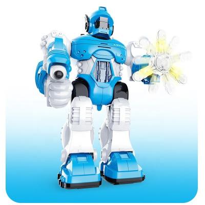 China Toy Battery Operated Plastic Electronic Intelligent Battery Operated Smart Education Robot Interactive Walking Toys for sale