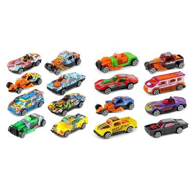 China Toy Wholesale Kids 1:72 Free Wheel Diecast Alloy Racing Diecast Cars Model Diecast Metal Miniature Vehicle Slide for sale