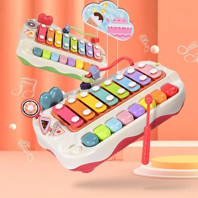 China Hand-pick Musical Instrument Baby Organ Cute Educational Plastic Piano Keyboard Toy For Kids for sale