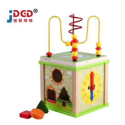 China Children Matching Educational Toy Preschool Colorful Activity Learning Educational Wooden Toy for sale