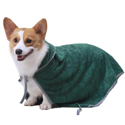 China Whole Carrier Stocked Sale Portable Microfiber Blanket Hooded Cute Absorbent Towels Logo Possible Pet Supplier Custom Dog for sale