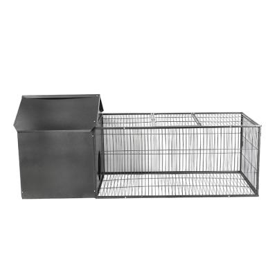 China Quality Factory Price Breathable Rabbit Hutch Rabbit Head Indoor Outdoor Cage With Run Rabbit Cage Breeding for sale