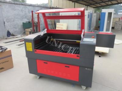 China CE FDA Laser Engraving Cutting Machine , Fabric / Leather Laser Engraver for sale