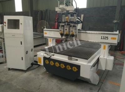 China Vacuum table three process Wood CNC Router Machine , precision cnc router air cooling for sale