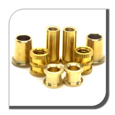 China High Quality Heavy Industry Stainless Steel M6 Flat Head Knurled Rivet Nut For Violin for sale