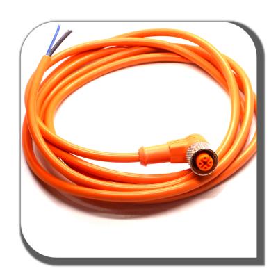 China Male To Female Waterproof Automotive Electrical Plugs M12 5 Pin Waterproof IP65 Cable Connectors for sale