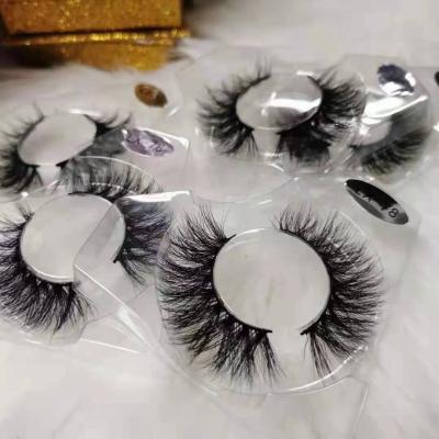 China Wholesale 25mm 3d Human Hair Bulk Natural Super Fluffy Mink Eyelash Full Strip Cruelty 4d 5d 6d 20mm Free Shipping Factory free strand for sale