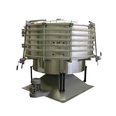 China Sieving Industrial Rotary Tumbler Sieve Shaker Machine Flour Silica Sand Vibro Flour Stainless Steel Sifting Machine for sale