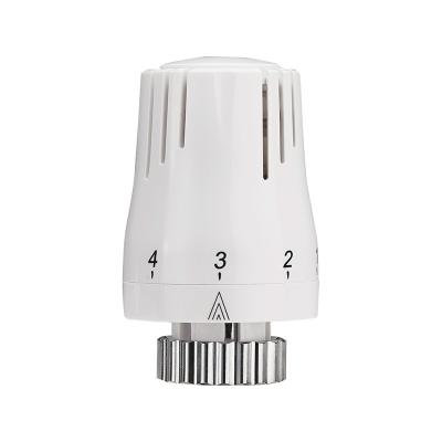 China Modern White Plastic Electric Radiator Valve Thermostatic Radiator Valve Head for sale