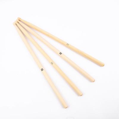 China Durable RM Wholesale Professional Drum Sticks OEM Bulk Wooden Pestle 5A/7A Hickory for sale