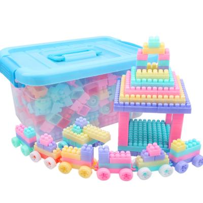 China Educational Interesting Toy Hot Sale High Quality pp plastic construction toy DIY bricks building blocks toys for children for sale