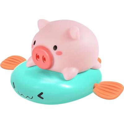 China Bath Toy 2021 Summer Water Game Baby Pig Tub Infant Toddler Shower Children Floating Toys for sale