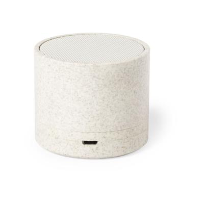 China No Speaker Wheat Straw Portable BT Eco Friendly Wireless Speaker Recycle Material Speaker for sale