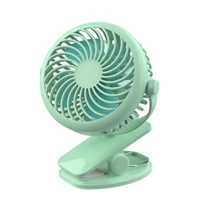 China Newest Clip Table Fan 2000 2021 Rechargeable Mini Clamp Table Fan MAH Usb Portable Clip Fans Cooling Desktop 3 Speeds Adjustable Clip Usb Fan for sale