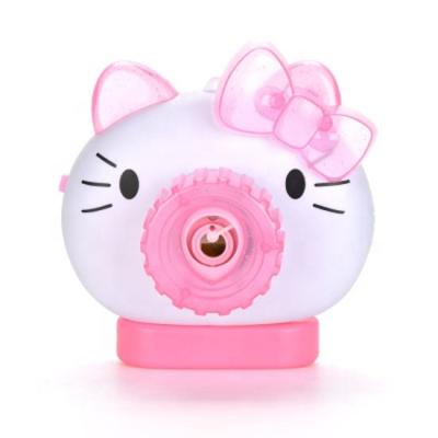 China PP Camera Bubble Machine Toys Automatic Bubble Memories Maker Fan Game Baby Tub Bath Toy For Kids for sale