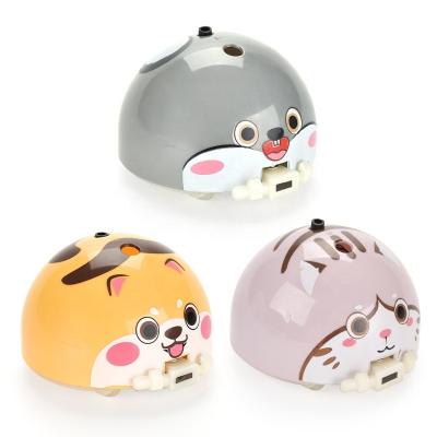 China RC Hobby Children Induction BATTERED Animals Electric Sliding Car Follow Feel Cartoon Mouse Cat Dog Car Toy 2022 for sale