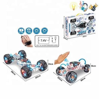 China RC Hobby 2.4GHz Influence RC Remote Control Dual Side Rolling Drift Toys Car Stunt For Kids RC Tornado Car for sale