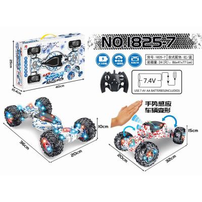 China RC Model Hand Control Twisting Off Road Stunt Music Remote Control 4WD Car for sale