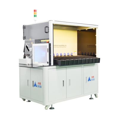 China Fully Automatic Multi Efficiency Lithium Battery Comprehensive Ten Gear Cylindrical 21700 Battery Cell Sorting Machine for sale