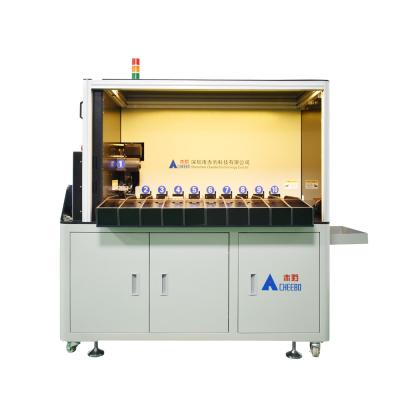 China Fully Automatic Multi Efficiency Lithium Battery Comprehensive Ten Gear Cylindrical 21700 Battery Cell Sorting Machine for sale