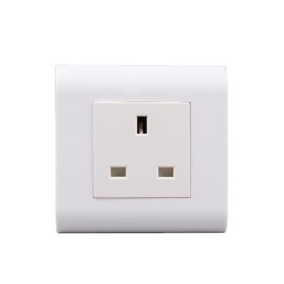 China New design modular UK wall socket with neon switch and Q-LSF13 for sale