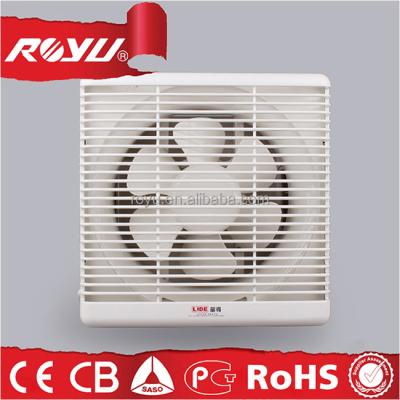 China Small Plastic Temperature Controlled Window Exhaust Fan Square , Lab Greenhouse Exhaust Fan for sale