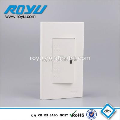 China LIDE WD601 residential/general purpose electrical switch brass parts for sale