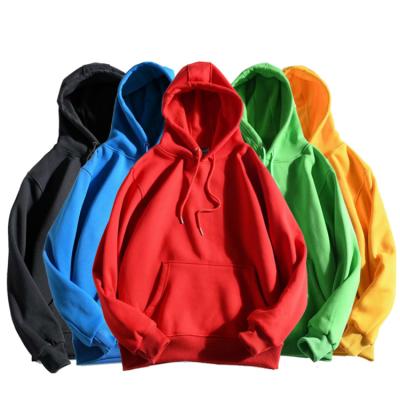 China Good quality white anti-pilling heavy weight 400gsm thick simple 100% cotton hoodie in bulk for sale