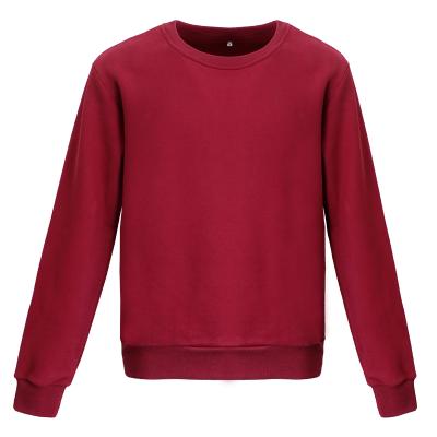 China Custom Anti-Pilling Mens Cotton Hoodies Plain Crewneck Sweatshirt for sale