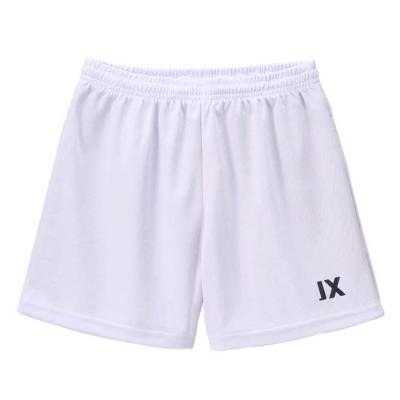 China Anti-Wrinkle Summer Running White Custom Embroidered Men Mesh Gym Shorts for sale